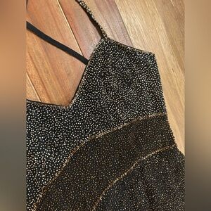 Beautiful beaded vintage Niteline Della Roufogali mini dress!! 4